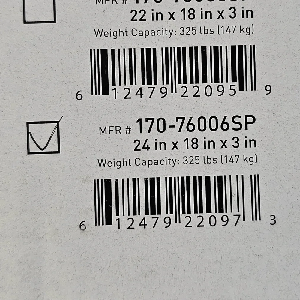 McKesson Premium Foam Cushion molded gel-infused memory foam, NEW - Picture 4 of 6